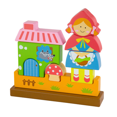 Magnetic 3d puzzle - red riding hood