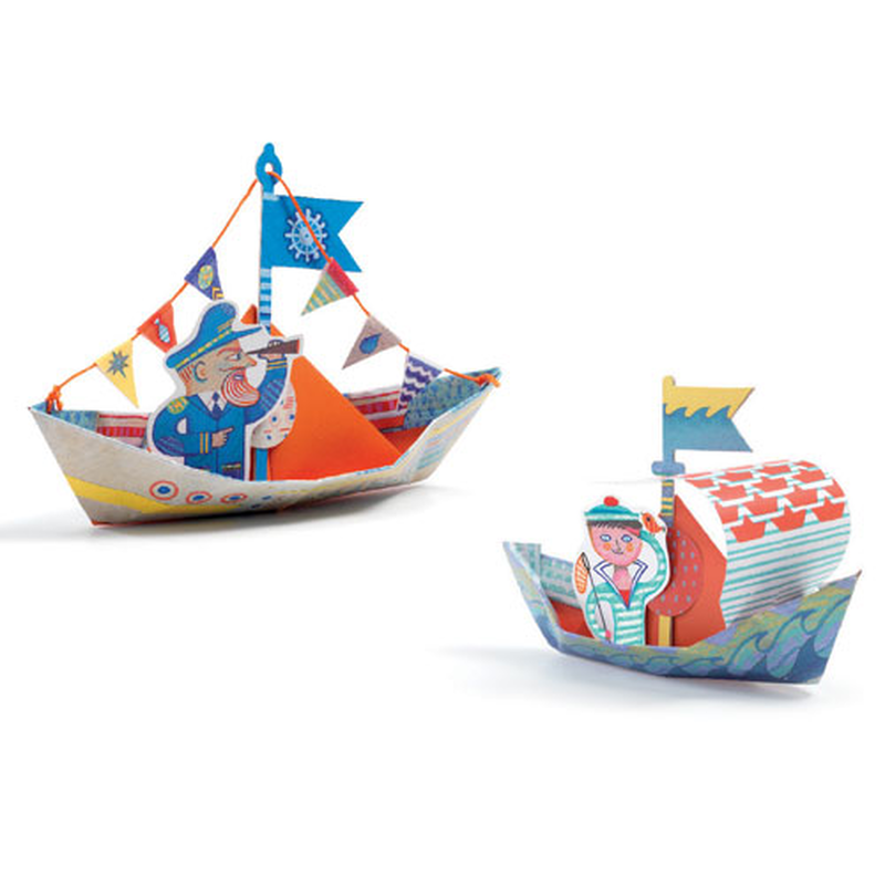 Small gift - origami floating boats, , medium image number null