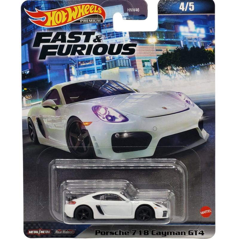 Hot wheels premium fast & furious porsche 718 cayman gt4, , medium image number null