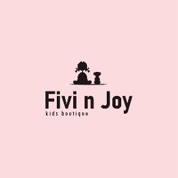 The logo of Fivi n Joy Kids Boutique