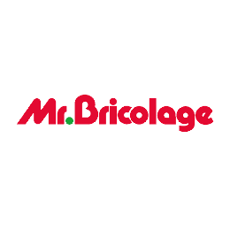 The logo of Mr.Bricolage