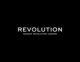 The logo of Makeup Revolution