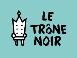 The logo of Le Trône Noir