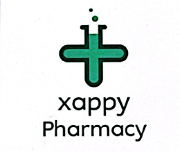 The logo of XAPPY PHARMACY/KRISTIA NIKOLAOU